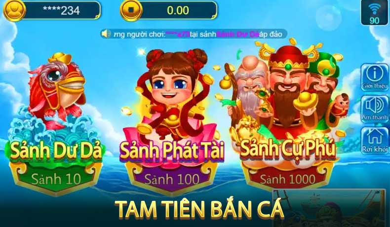 Tam Tiên Bắn Cá
